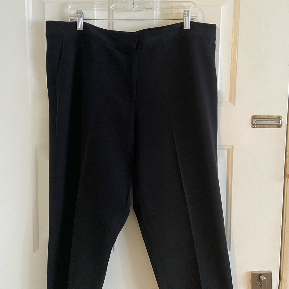 St. John Caviar Black Trousers size 16